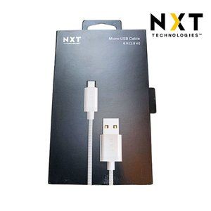 6 Ft. Micro USB Cable for Android Phone Charger Cable Tablets by NXT Technologie